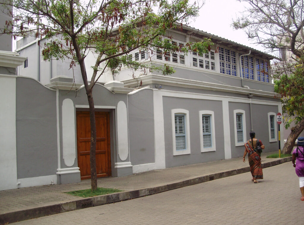 Serene Sri Aurobindo Ashram in Puducherry, India